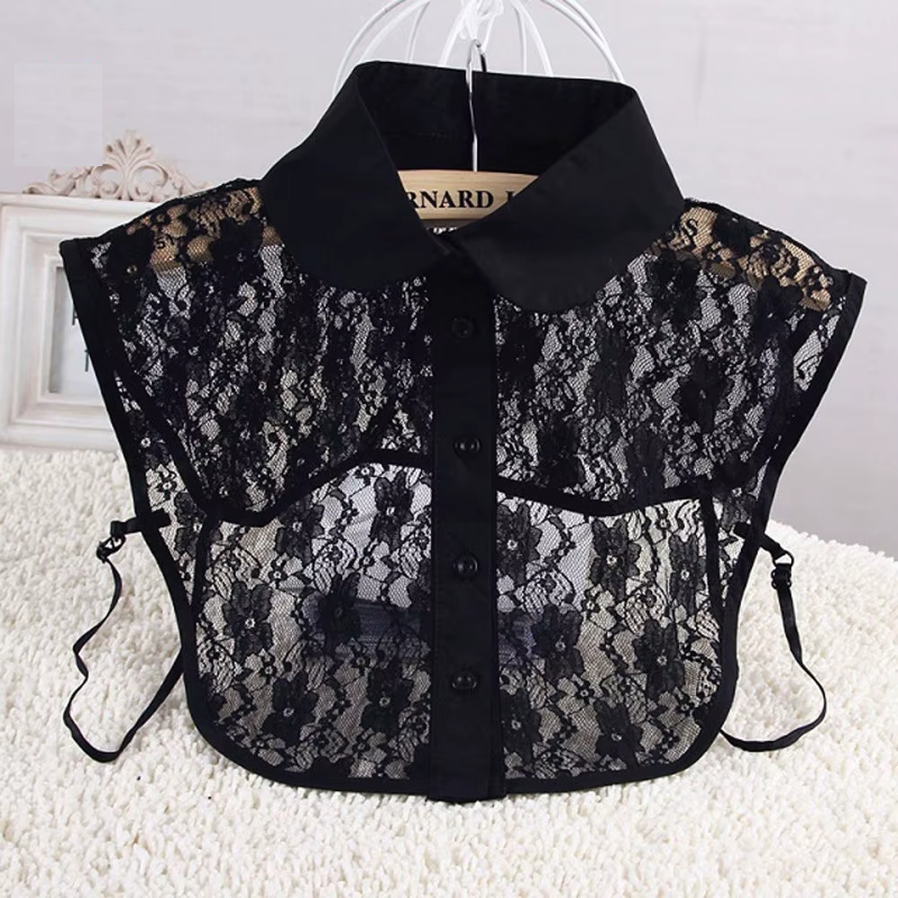 Damska koronkowa nakładka koszulowa