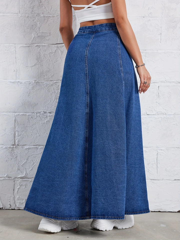 Spódnica maxi denim