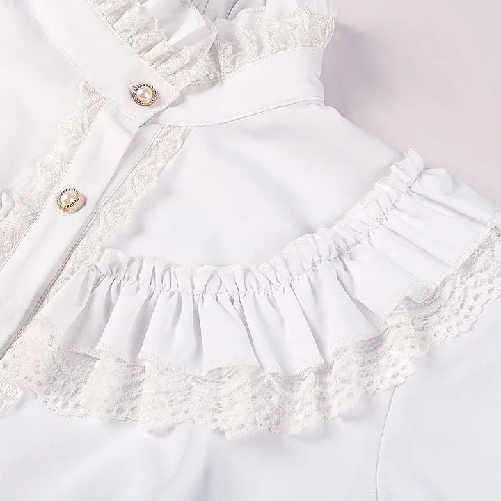 Damska koszula w gotyckim stylu