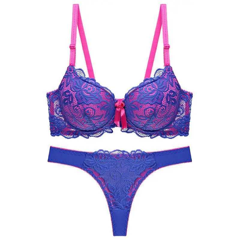 Kolorowy komplet bielizny