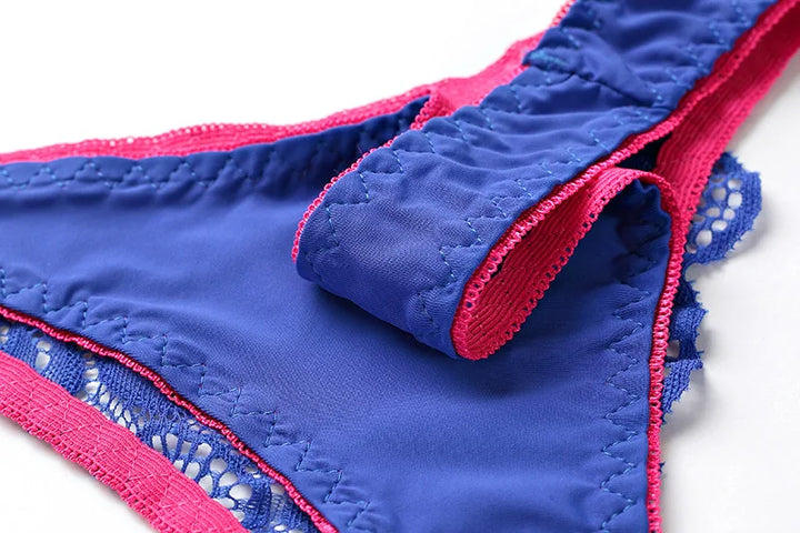 Kolorowy komplet bielizny