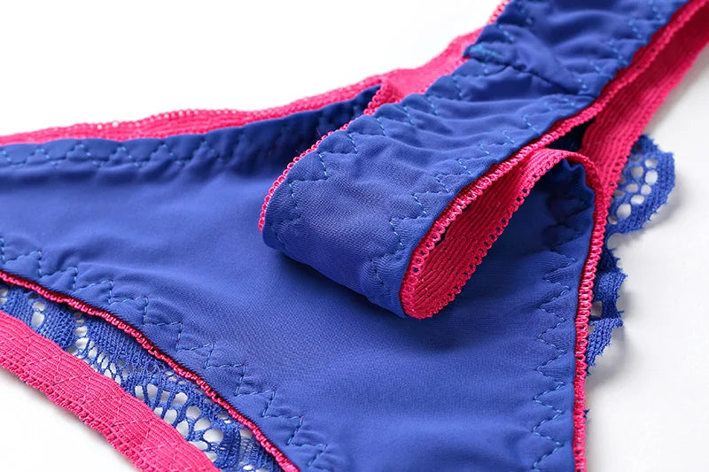 Kolorowy komplet bielizny