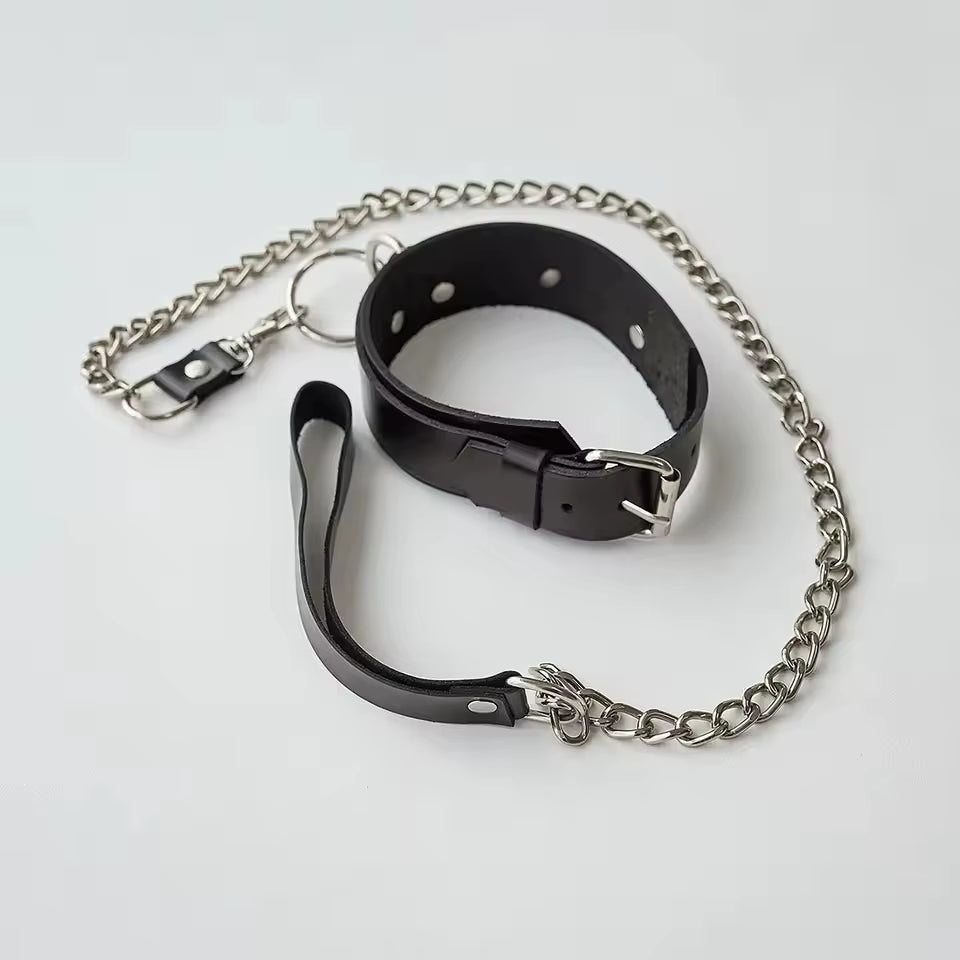 Choker z łańcuchem
