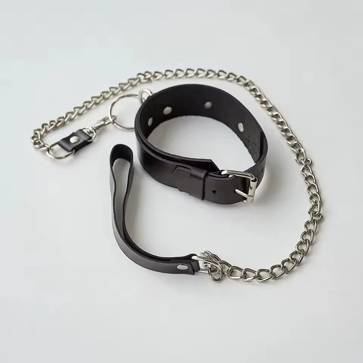 Choker z łańcuchem