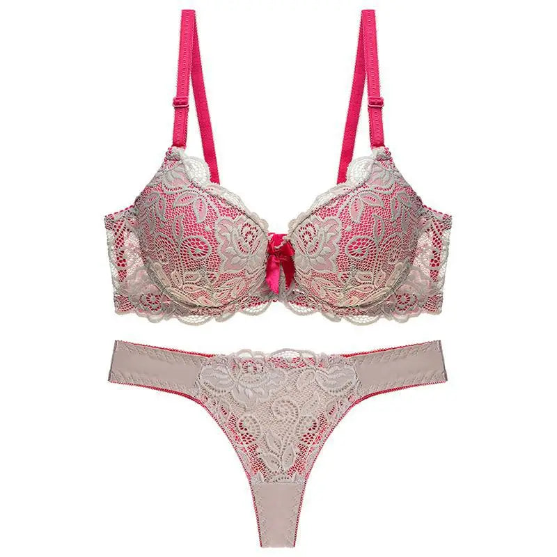 Kolorowy komplet bielizny