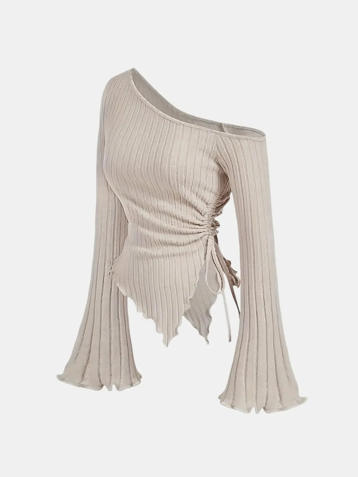 Damska bluzka z odkrytymi ramionami