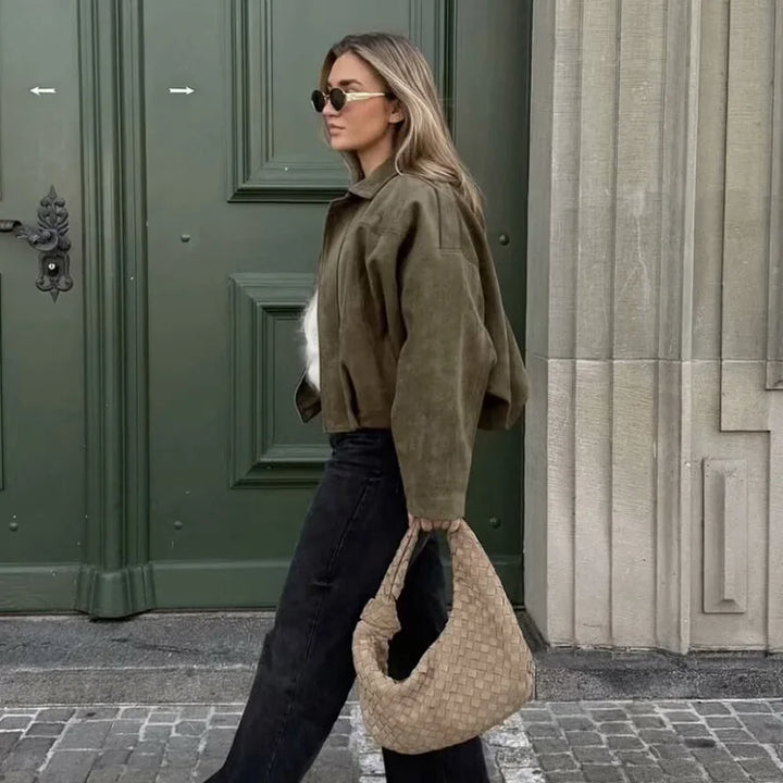 Damska kurtka bomberka