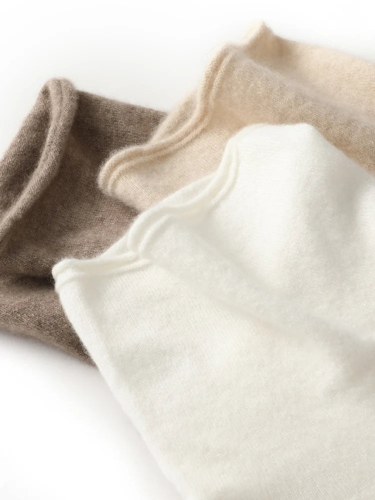 Damski wełniany golf bez rękawów