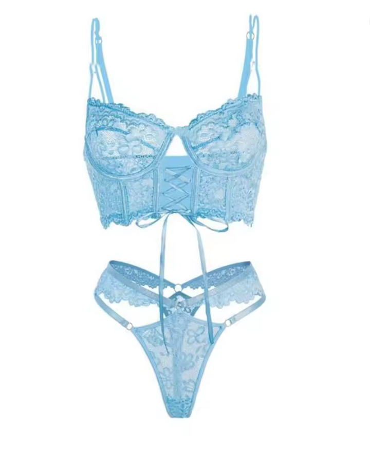 Gorsetowy zestaw bielizny