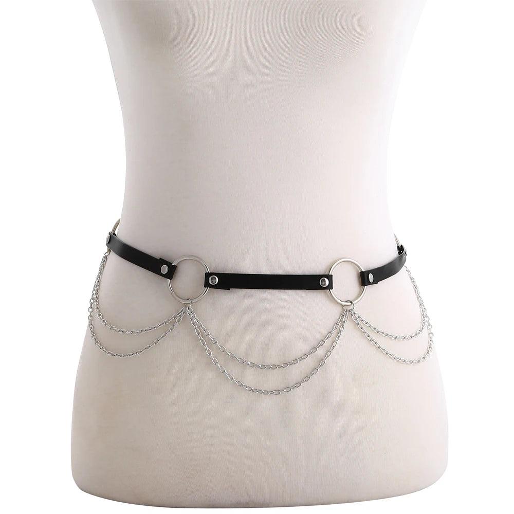 Harness dolny z łańcuszkami