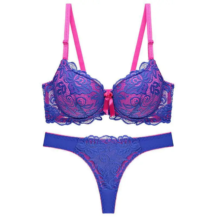 Kolorowy komplet bielizny