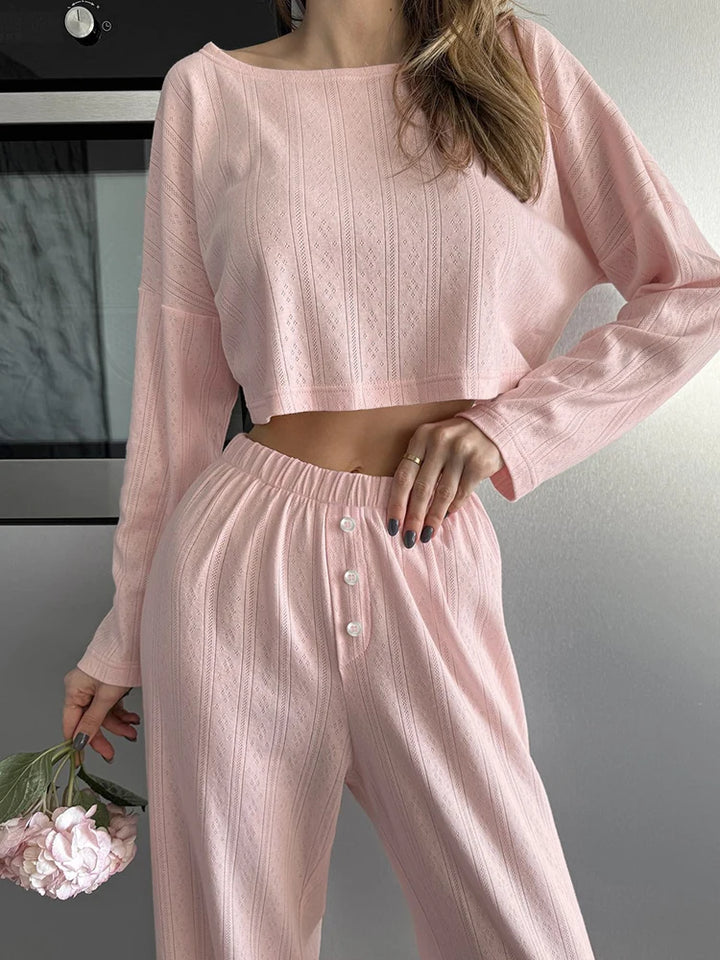 Komplet damski w styl oversize