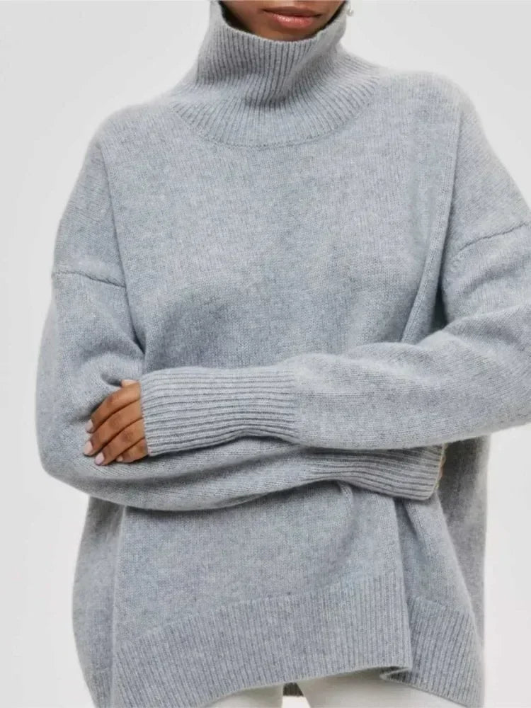 Oversize sweter damski