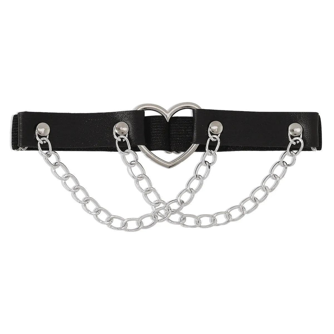 Podwiązka typu harness na udo
